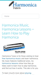 Mobile Screenshot of harmonicatunes.com