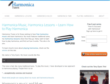 Tablet Screenshot of harmonicatunes.com